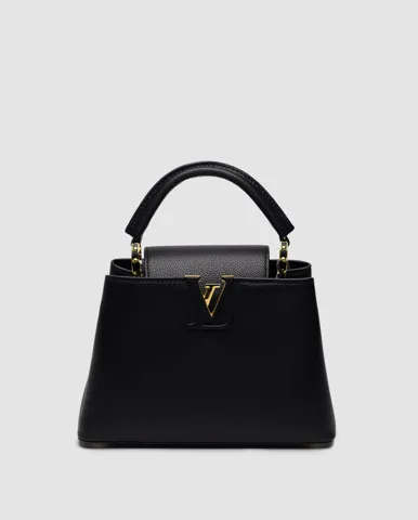 Louis Vuitton Capucines BB Black/Gold