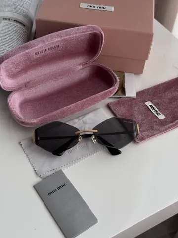 Miu Miu Black/Gold MU 140AV 5AK-101 61/17/128