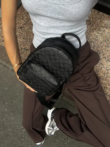 Coach Charter Backpack In Signature [фірмовий пакет, біла коробка]