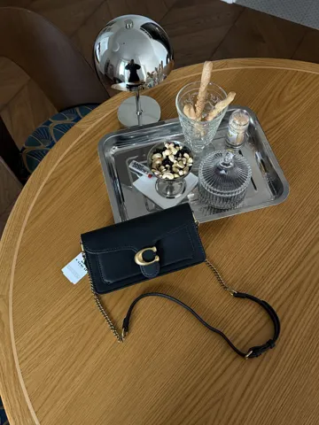 Coach Tabby Shoulder Bag 20 Black/Gold [крафтова коробка]