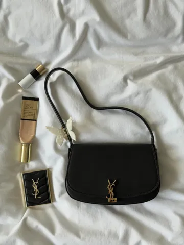 Saint Laurent Voltaire in Box Black/Gold